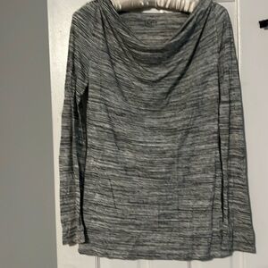 Long Sleeve Cowl Neck Shirt
